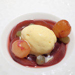 ラトリエ プリュ - 洋梨の赤ワイン煮