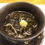 金沢和食 みんなのまなぶ - もずく酢￥700