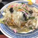 珍来 - かた焼そば (730円)