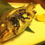 竹亭にしき - 石鯛の塩焼き