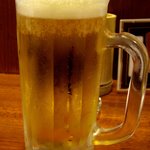 やきとりだいちゃん - 生ビール.JPG