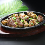 Keifuku rou - 牡蠣の鉄板焼き～季節限定メニューです