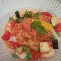 赤坂璃宮 赤坂本店 - 実際の冷麺