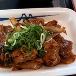 松屋 - 鶏肉のバター炒め定食 650円税込。