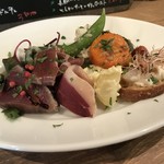 旬菜バール リカリカーレ - アンティパストミスト(3種)