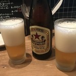 旬菜バール リカリカーレ - ビールで〆