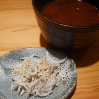 自由が丘 鮨 りんか - 釜揚げしらすと赤出汁