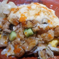 自由が丘 鮨 りんか - 煮穴子とろろ丼