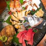 旬酔基じ - お刺身盛合せ...♪*ﾟ