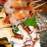 旬酔基じ - ボタン海老♬︎タコ♬︎