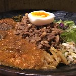 SPICY CURRY 魯珈 - カレーおじさん＼(^o^)／コラボカレー「麻婆茄子カレー」