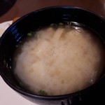 摘み草の宿 こまつ - 味噌汁