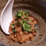 摘み草の宿 こまつ - 納豆