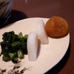 摘み草の宿 こまつ - 梅干　漬物