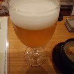 Totoya - 生ビール(グラス)