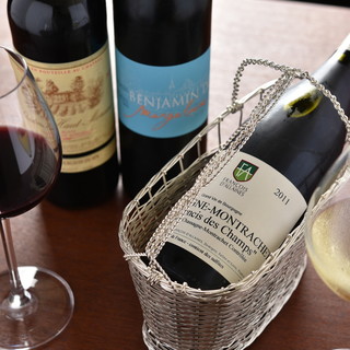 We have a total of 20 types of wine available◆Enjoy with your favorite pairing