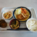 日本郵便　食堂 - 鶏肉の竜田揚げ定食