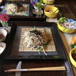 カフェ 米澤 - 手打ち蕎麦セット