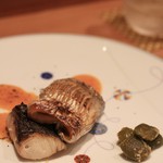 お料理 とみやま - 身の厚い太刀魚