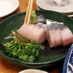 魚市場 小松 - サワラの刺身