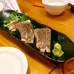 魚市場 小松 - サワラの炙り