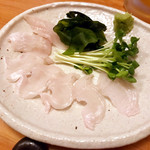 魚市場 小松 - アナゴの刺身