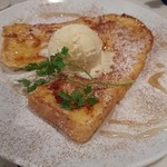 Hachi Cafe - シナモンフレンチトースト
      ('2018.4月)