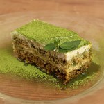 Organic Vegan Mattcha Tiramisu