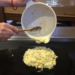 道とん堀 - 焼き開始