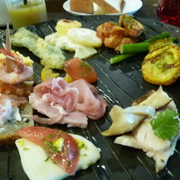 restaurant hache - ビュッフェの前菜。