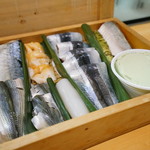 鮨松榮 - 宝石箱（2018年8月）