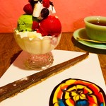 カフェシャララ - パフェ