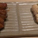 焼鳥 おみ乃 - レバー、ささみ