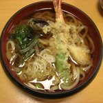 みはらし亭 - 舞茸入り天ぷらうどん