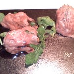 フロリレージュ - フォアグラの和牛ザブトン巻き