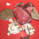 フロリレージュ - 蝦夷鹿のハツのロースト