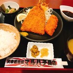 マルハチ商店 - ☆アジフライ&イカフライ定食☆