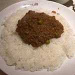 デリー 銀座店 - キーマカレーをご飯に