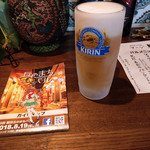 欧風居酒屋 スペインバル マージ - 生ビール～☆