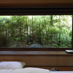 湯富里の宿 一壷天 - 和室の窓