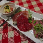 ビストロ アオキ - オードブル盛り合わせを反対側から