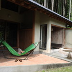 湯富里の宿 一壷天 - ハンモックで寛ぐ