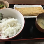 Monja Okonomiyaki No Mise Teppan Dainingu Okonomiya - 出し巻きとろろ定食