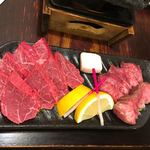 創作和牛料理 多べ - ヒレとタン 中