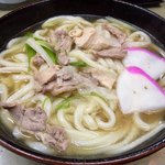 うどん処　さぬきや - 今日も"かもなんば(大)" 500円