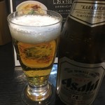 自家製麺 風心 - ドリンク写真:瓶ビール¥500