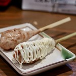 Sumiyaki Gochisouya Banchou Shouten - 生つくね塩、明太マヨ