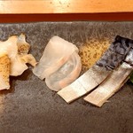 八千代本店 - つぶ、たんたか、しめさば【Jul.2018】