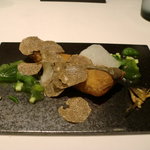 フロリレージュ - 自分の前菜は鮎でした。