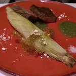 フロリレージュ - 妻はメインにやはり和牛を